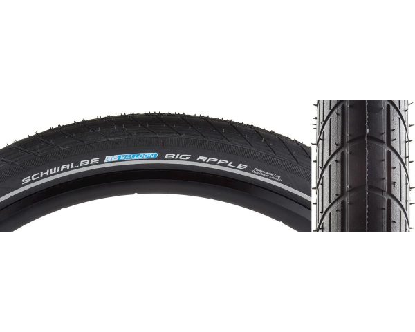 Schwalbe Big Apple Tire (Black) (20") (2.15") (Wire) (Performance Line)