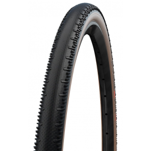 Schwalbe | G One Rs Evo Super Race 700C Tle Tire | Transparent Skin Brown | 700X45, Addix Race, Tubeless | Rubber