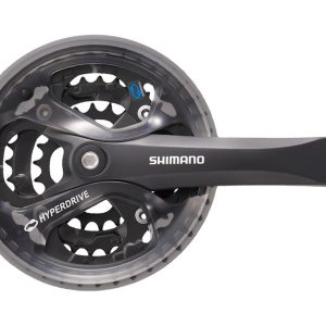 Shimano Acera FC-M361 Crankset (Black) (3 x 7/8 Speed) (Square Taper) (170mm) (42/32/22T) (104/64 BC