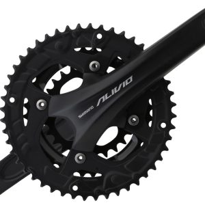 Shimano Alivio FC-T4060 Crankset (Black) (3 x 9 Speed) (Hollowtech II) (170mm) (48/36/26T)