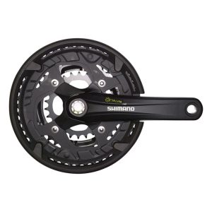 Shimano Alivio T4010 Octalink Crankset w/ Chainguard (3 x 9 Speed) (175mm) (44/32/22T)