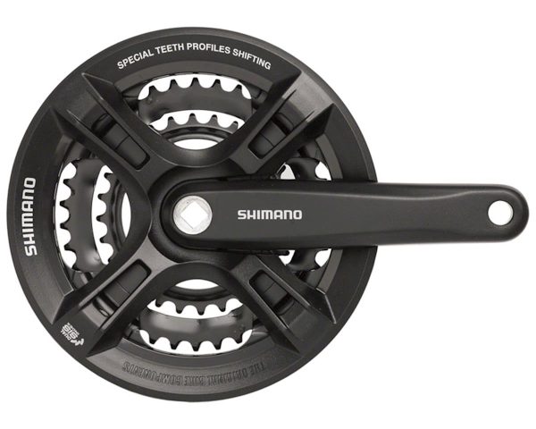 Shimano Altus M311 Crankset w/ Guard (Black) (3 x 7/8 Speed) (Square Taper) (175mm) (42/32/22T)