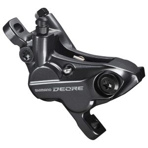 Shimano Deore BR-M6120 Disc Brake Caliper (Black) (4-Piston) (Hydraulic) (Front or Rear) (Post Mount