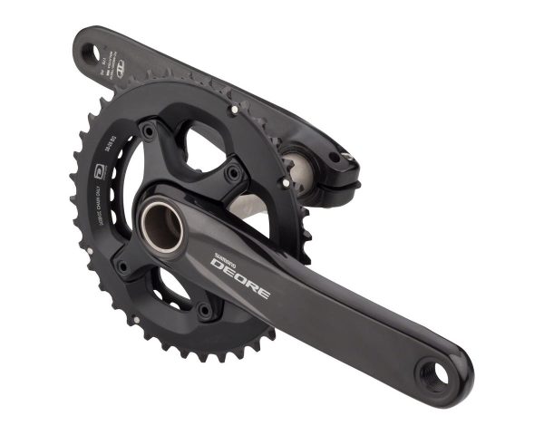 Shimano Deore M6000-2 Crankset (Black) (2 x 10 Speed) (175mm) (38/28T)