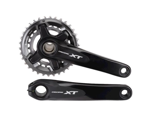 Shimano Deore XT M8000-2 Crankset (Black) (2 x 11 Speed) (175mm) (34/24T)