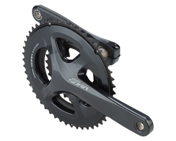 Shimano Sora R3030 Crankset (Grey) (3 x 9 Speed) (Hollowtech II) (165mm) (50/39/30T) (110/74 Asymmet