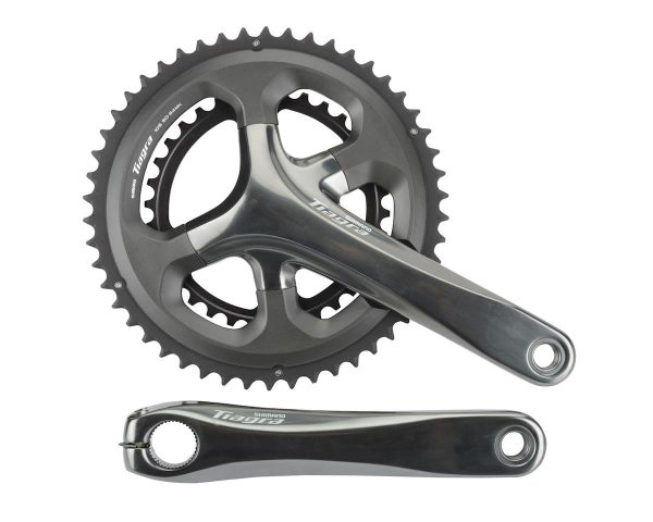 Shimano Tiagra 4700 Crankset (Grey) (2 x 10 Speed) (Hollowtech II) (165mm) (50/34T) (110 Asymmetric