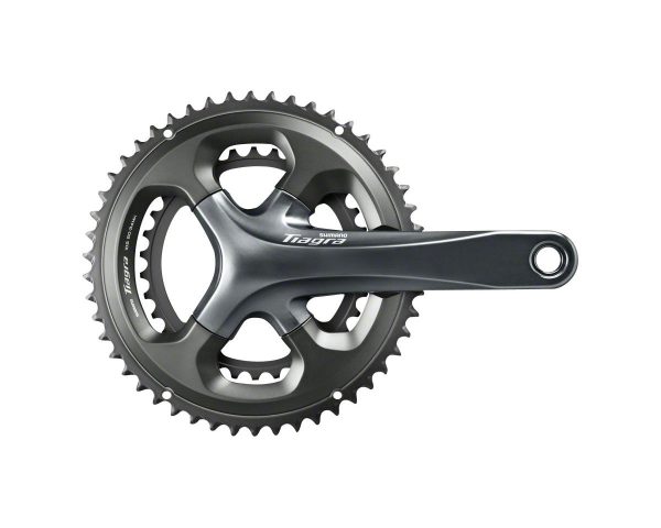 Shimano Tiagra 4700 Crankset (Grey) (2 x 10 Speed) (Hollowtech II) (165mm) (52/36T) (110 Asymmetric