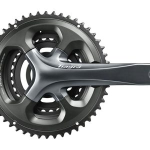 Shimano Tiagra 4703 Crankset (Grey) (3 x 10 Speed) (Hollowtech II) (165mm) (50/39/30T) (74/110 Asymm