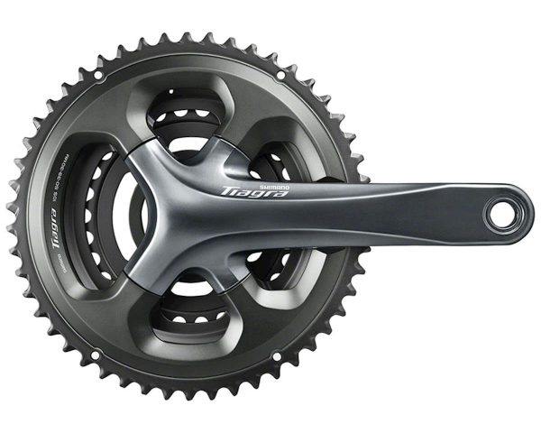 Shimano Tiagra 4703 Crankset (Grey) (3 x 10 Speed) (Hollowtech II) (165mm) (50/39/30T) (74/110 Asymm