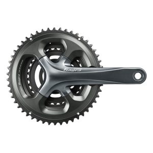 Shimano Tiagra 4703 Crankset (Grey) (3 x 10 Speed) (Hollowtech II) (175mm) (50/39/30T) (74/110 Asymm