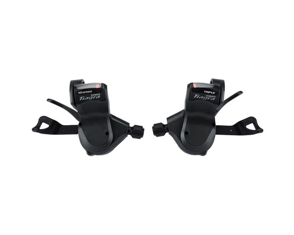 Shimano Tiagra SL-4700/4703 Flat Bar Road Shifters (Black) (Pair) (3 x 10 Speed)