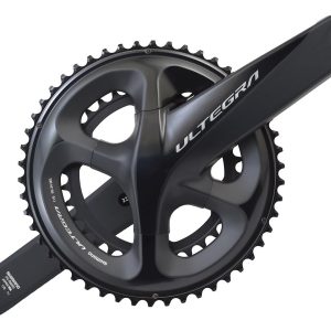 Shimano Ultegra FC-R8000 Crankset (Grey) (2 x 11 Speed) (Hollowtech II) (175mm) (50/34T)