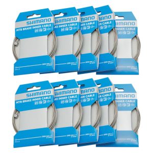 Shimano Universal Brake Cable (Double-Ended) (Road & Mountain) (1.6mm) (2050mm) (10 Pack)