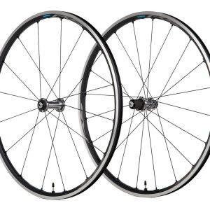 Shimano WH-RS500-TL-FR Rim Brake Wheelset (Dark Grey) (Shimano HG 11/12) (QR x 100, QR x 130mm) (700