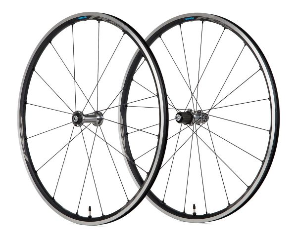 Shimano WH-RS500-TL-FR Rim Brake Wheelset (Dark Grey) (Shimano HG 11/12) (QR x 100, QR x 130mm) (700