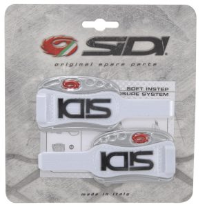 Sidi Soft Instep Closure System (White/Silver) (2011 & Newer)