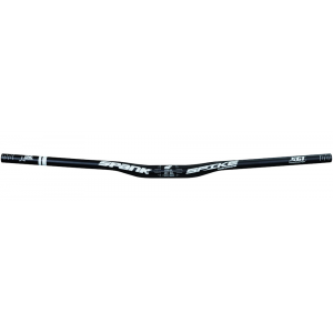 Spank | Spike 800 Vibrocore Handlebar Black/ | White | 30Mm Rise, 800Mm Width | Aluminum