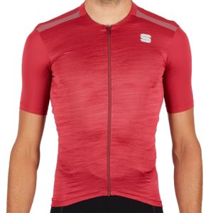 Sportful Supergiara Short Sleeve Cycling Jersey - Red Rumba / XLarge