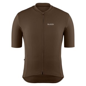 Sugoi Men's Essence Short Sleeve Jersey (Roasted Coffee) (L)