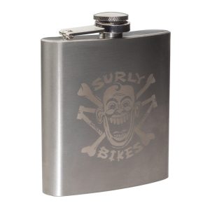 Surly Hip Flask (6oz) (Stainless)