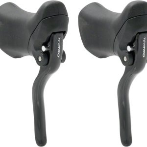 Tektro RL340 Ergo Brake Levers (Black/Black) (Pair)