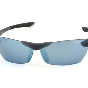 Tifosi Seek 2.0 Sunglasses (Satin Vapor) (Smoke Bright Blue Lens)