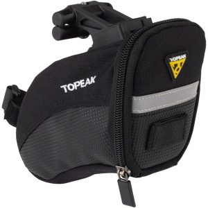 Topeak Aero Wedge Saddle Bags (Black) (QuickClick) (S)