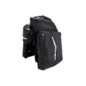 Topeak MTS Trunk Bag DXP (Black) (22.6L) (w/ Expandable Panniers) (Strap Mount)