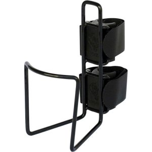 Two Fish QuickCage Large Water Bottle Cage (Vinyl Coated Black) (40oz)
