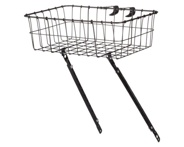 Wald 1372 Bolt-On Front Basket (Gloss Black)