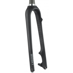 Whisky Parts Co. | No. 7 Disc Cyclocross Fork Matte | Black | Qr, 1-1/8" Straight, Post Mount