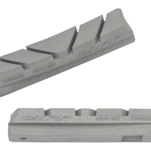 Zipp Tangente Platinum Pro Evo Brake Pad Inserts (Grey) (1 Pair) (Campagnolo Holder) (For Carbon Rim