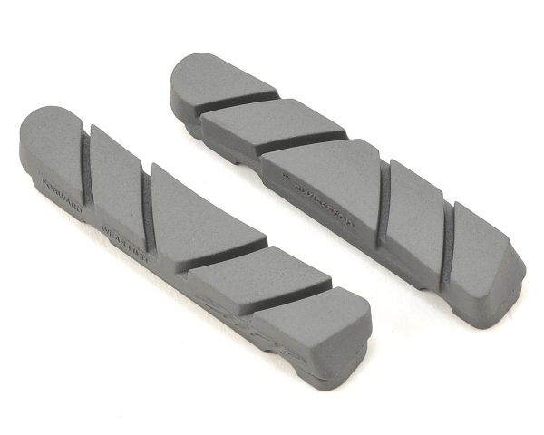 Zipp Tangente Platinum Pro Evo Brake Pad Inserts (Grey) (1 Pair) (Shimano/SRAM Holder) (For Carbon R