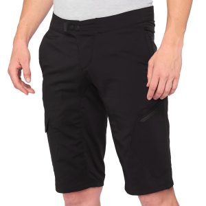 100% Men's Ridecamp Shorts (Black) (36)