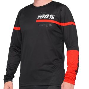 100% R-Core Jersey (Black) (L)