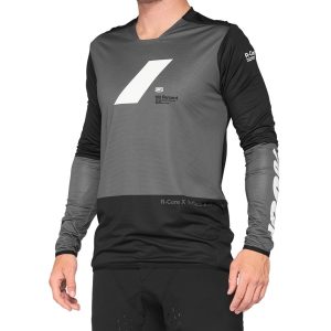 100% R-Core X Jersey (Charcoal/Black) (M)