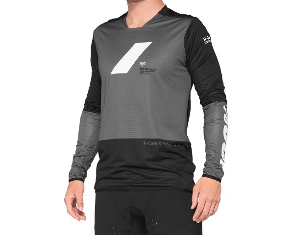 100% R-Core X Jersey (Charcoal/Black) (M)