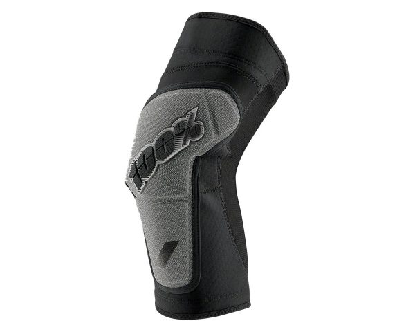 100% Ridecamp Knee Guards (Black/Grey) (L)