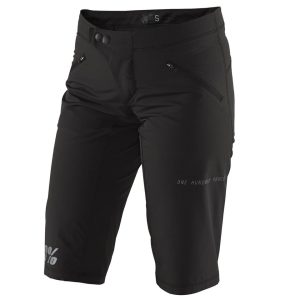 100% Ridecamp Women's Shorts (Black) (S)