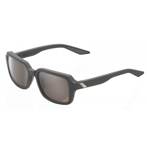 100% | Rideley Sunglasses Men's In Grey/silver | Rubber