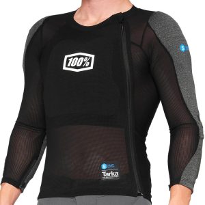 100% Tarka Long Sleeve Body Armor (Black) (2XL)