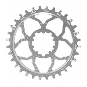 5Dev | 7075 Classic Chainring | Black | 32T, 3Mm Offset | Aluminum