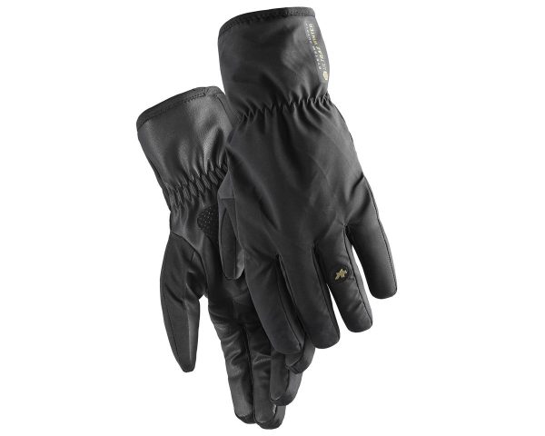 Assos GTO Ultraz Winter Thermo Rain Gloves (Black Series) (L)