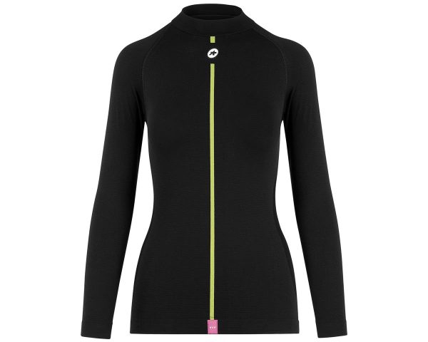 Assos Women's Spring Fall Long Sleeve Skin Layer (Black Series) (L/XL)