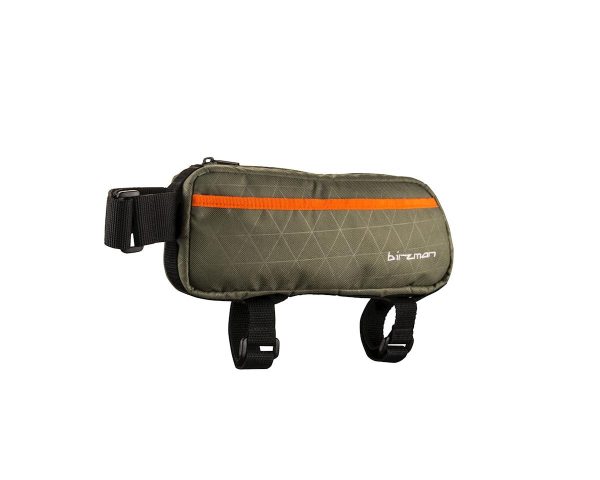 Birzman Packman Travel Top Tube Pack (Green/Orange) (0.8L)