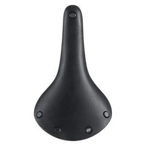 Brooks C17 Cambium Saddle (Black) (Steel Rails) (164mm)