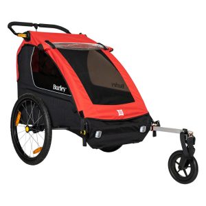 Burley Honey Bee Bike Trailer & Stroller (Red)