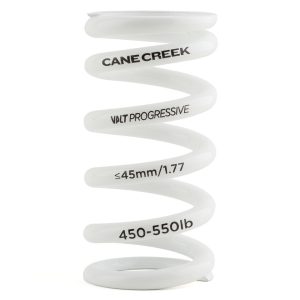 Cane Creek Valt Progressive Coil Spring (White) (450 - 550lbs) (45mm)