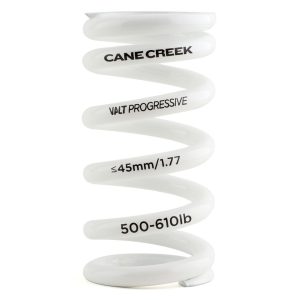 Cane Creek Valt Progressive Coil Spring (White) (500 - 610lbs) (45mm)